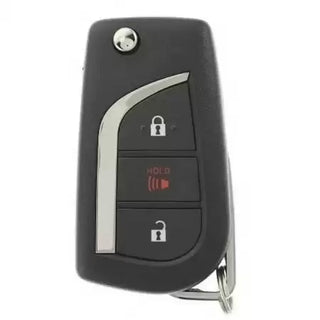 Refurbished Toyota Corolla Scion 2016-2021 Flip Key Remote 3 Buttons 315 MHz H Chip Fcc ID: HYQ12BFB P/N: 89070-12C20