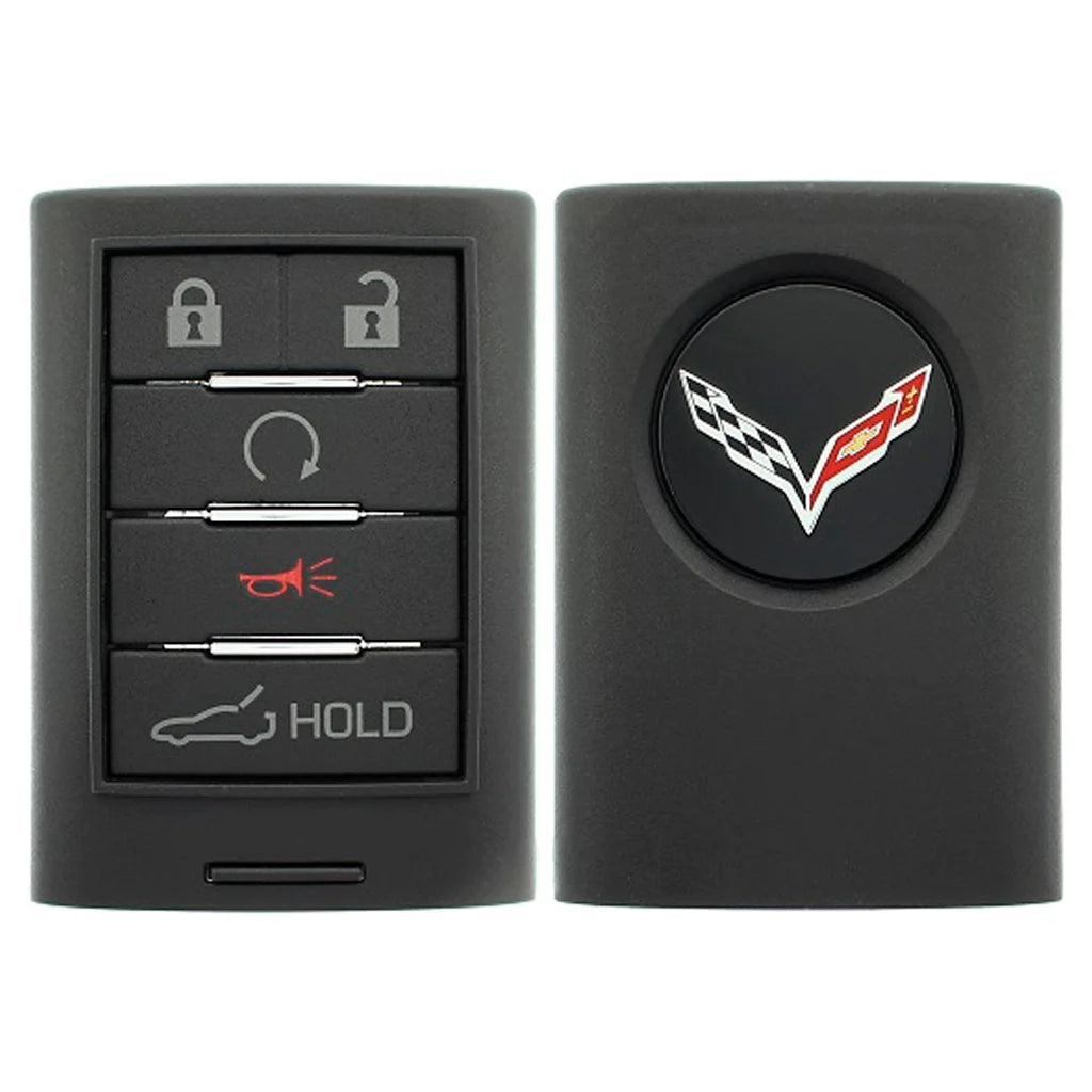 Chevrolet Corvette 2014-2016 Smart Remote 5 Buttons 315 MHz 9883 FCC I ...