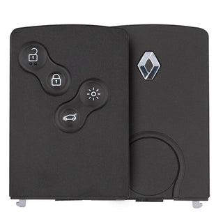 Original Renault Megane Laguna 2007-2016 Smart Key Remote Card 4 Buttons 433MHz 4A/HITAG AES Chip Keyless Go
