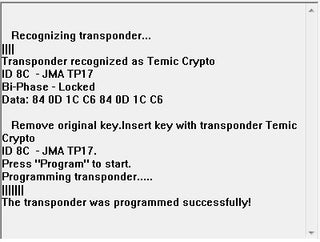 Transponder Making Pro TMPRO Software module 185
