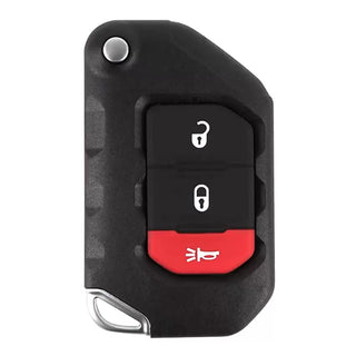 Jeep Wrangler Gladiator 2018-2020 Flip Remote Key 3 Buttons Aftermarket