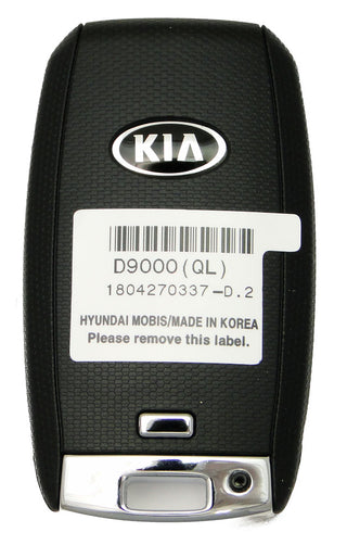 Genuine KIA Sportage 2016-2019 Smart Remote Key 4 Buttons 433 MHz HITAG 3 Chip Fcc Id: TQ8-F0B-4F08 95440-D9000