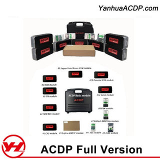 Yanhua ACDP Full Package Total 12 Modules for BMW Land Rover Fujitsu CPU V-W MQB Key Programming