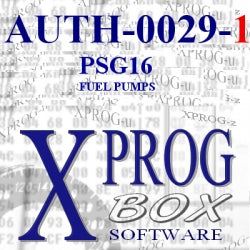 Xprog-m Software AUTH-0029-1 PSG16
