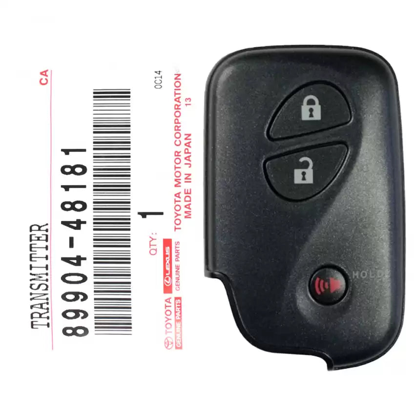Lexus Original RX 2013 European Smart Key 315MHz 89904-48481 fcc id:HY ...