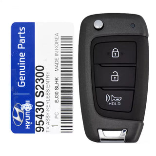 Hyundai Santa Fe 2020-2021 Genuine Flip Key Remote 3 Buttons 433 MHz Chip FCC ID: TQ8-RKE-4F41 95430-S2300