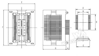 OTS-30-0.65-01, Test & Burn-in Socket