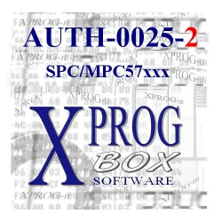 Xprog-m Software AUTH-0025-2 SPC/MPC57xx