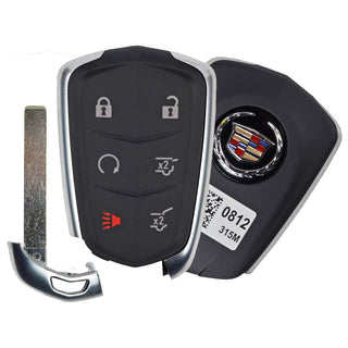 Original Cadillac Escalade 2015-2019 Remote Key 5+1 buttons 433Mhz FCCID : HYQ2EB  P/N : 8522