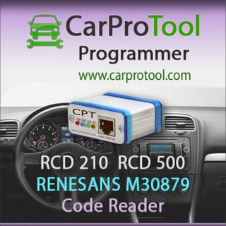 CarProTool Activation RCD 210 / RCD 500 PANASONIC (RENESAS M30879) Code Reader Programmer