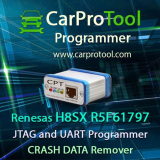 CarProTool Activation RENESAS H8SX R5F61797 J-TAG UART CAN Programmer Crash Data Remover