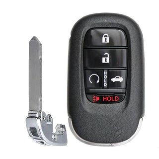 Honda Accord 2021-2022 Smart Key Remote 5 Buttons 433 MHz 4A Chip With Original Board And China Cover