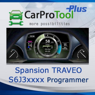 CarProTool Activation SPANSION TRAVEO S6J30XX ( S6J3001LSJ, S6J3003KSE, S6J32BAKSE ) PROGRAMMER