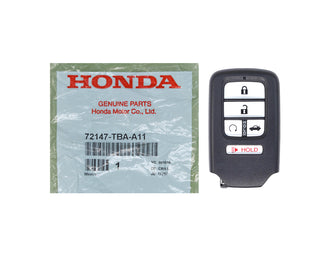 Genuine Honda Civic EX Tour 2016-2018 Smart Key Remote 5 Buttons 433MHz HITAG3 FCC ID:KR5V2X 72147-TBA-A11/72147-TBA-A12